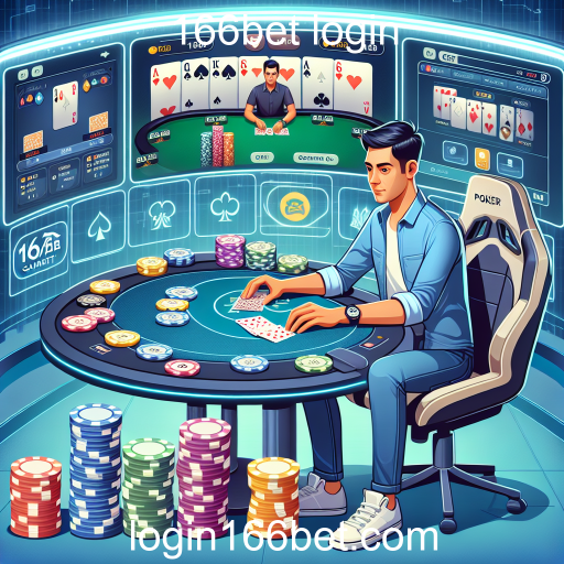 Poker Online: A Diversão a um Clique de Distância no 166bet
